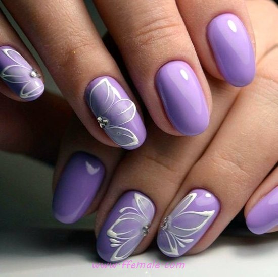 Stately Elegant Gel Nail Art Ideas Stately & Elegant Gel Nail Art Ideas - nails, diynailart, amusing, nailtech
