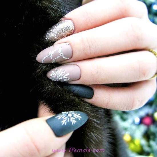 Top & Adorable Acrylic Manicure Art Design - diy, lovely, ideas, nailstyle, nail