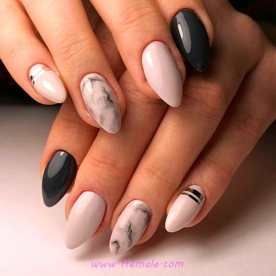 Top & Classic Manicure Design - nail, naildesigns, fashion, perfect