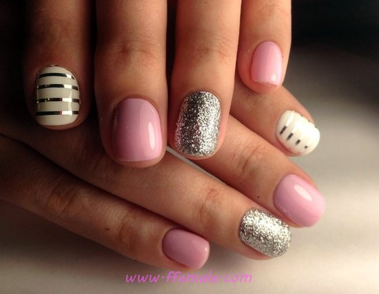 Trendy & Balanced American Nails Trend - style, creative, diynailart, nailart
