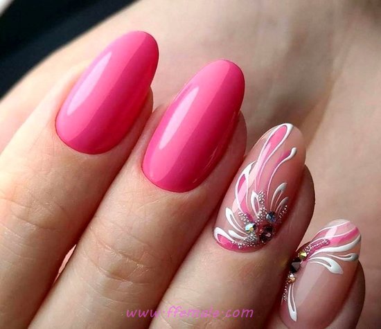 Unique & Classic Acrylic Manicure Art Ideas - sexy, naildesign, nail, delightful