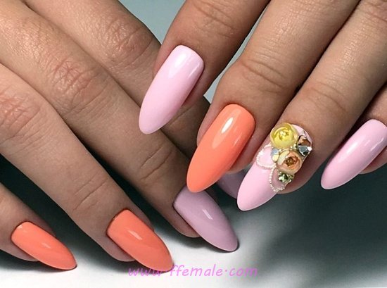 Wonderful Delightful Nail Trend - simple, gorgeous, idea, nail, diy